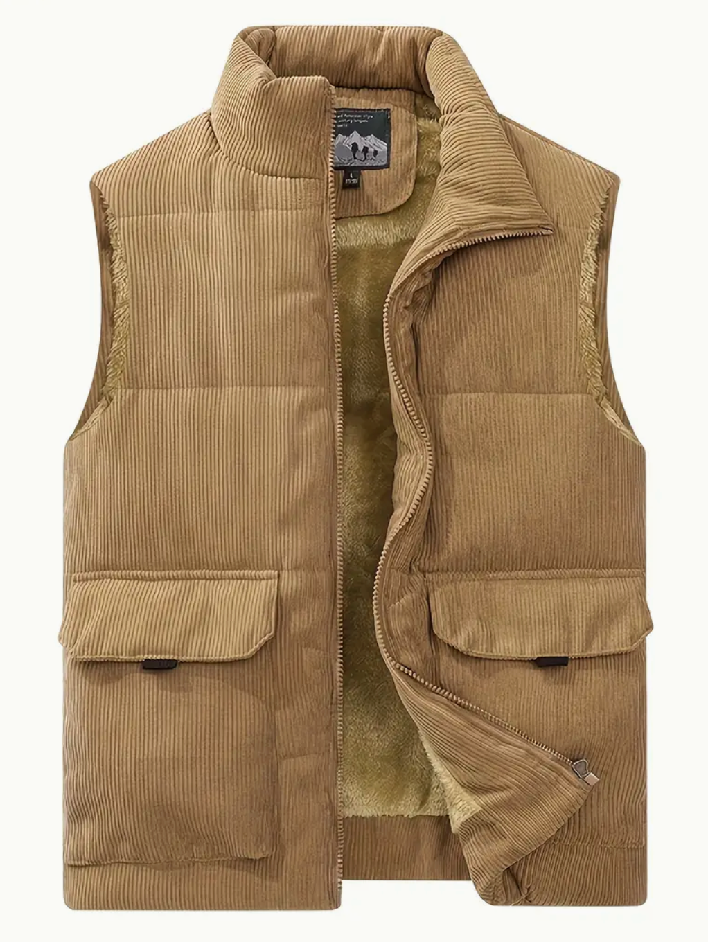 Gilet en Velours Côtelé pour Homme S