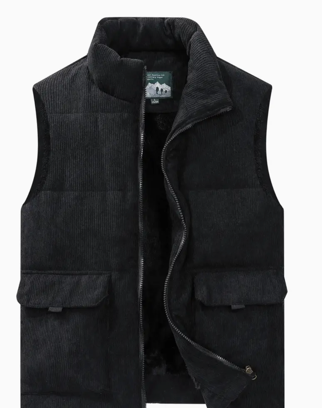 Gilet en Velours Côtelé pour Homme